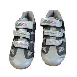Louis Garneau LG Ergo Air Fresca Cycling Road Bike‎ Shoes Size 6Gray/Black
